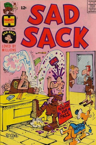 Sad Sack Comics #206 (1949)