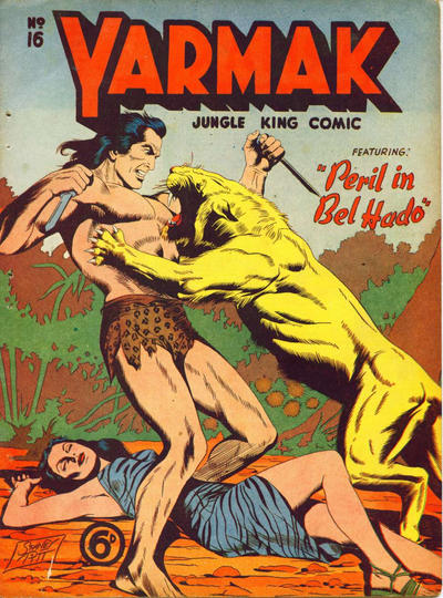 Yarmak Jungle King Comic #16 (1949)
