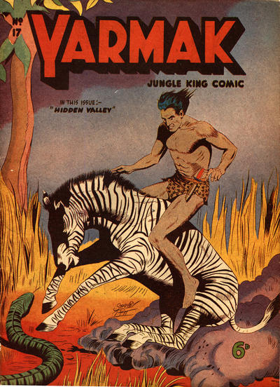 Yarmak Jungle King Comic #17 (1949)
