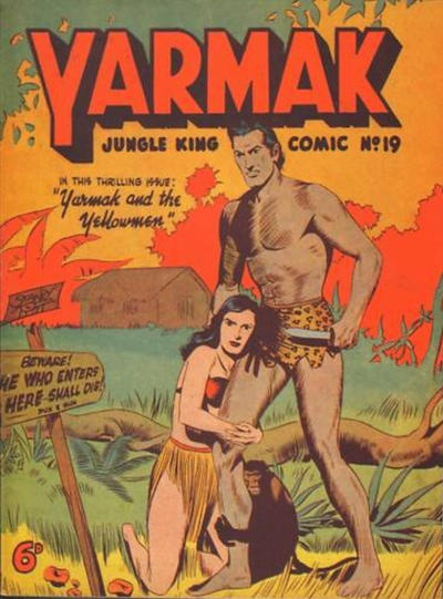 Yarmak Jungle King Comic #19 (1949)