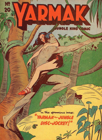 Yarmak Jungle King Comic #20 (1949)