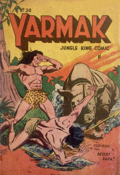 Yarmak Jungle King Comic #30 (1949)