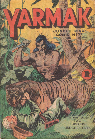 Yarmak Jungle King Comic #33 (1949)