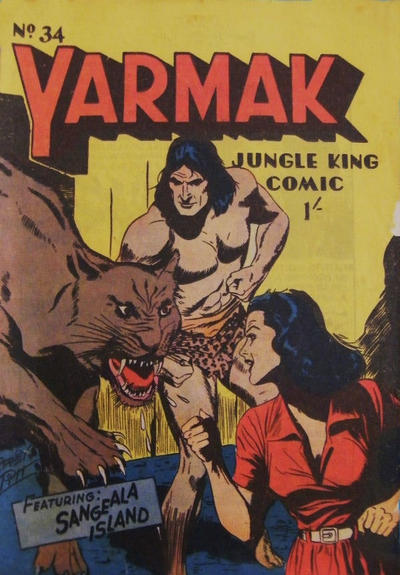 Yarmak Jungle King Comic #34 (1949)