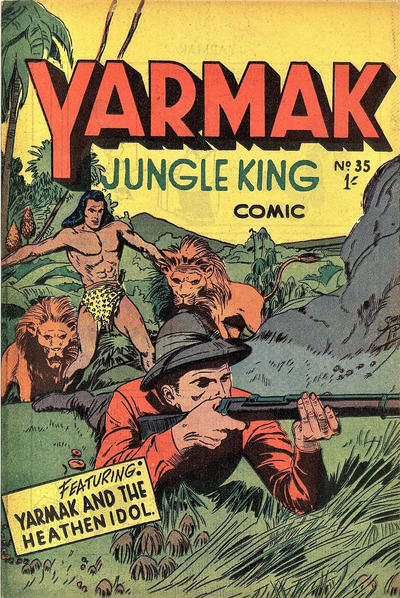 Yarmak Jungle King Comic #35 (1949)