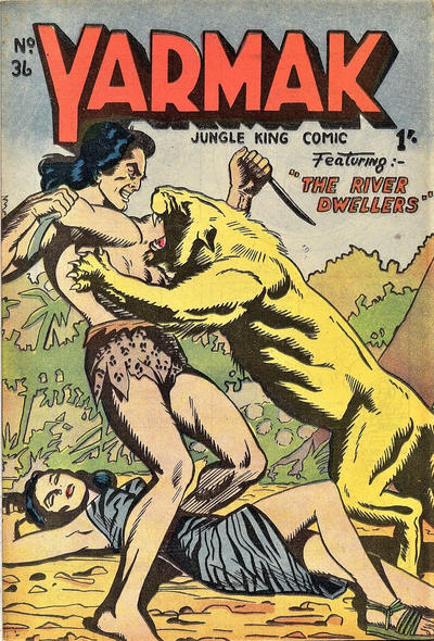 Yarmak Jungle King Comic #36 (1949)
