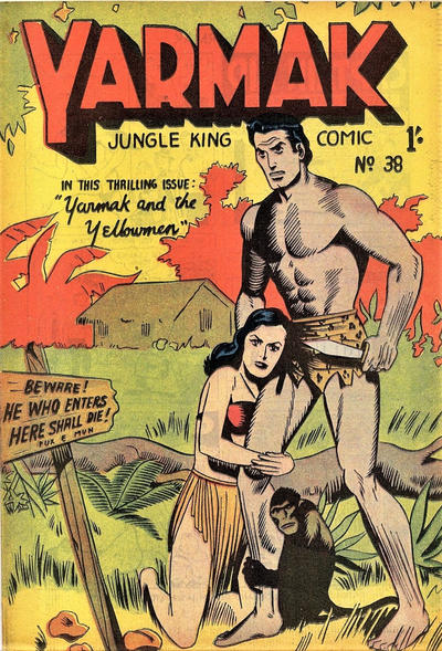 Yarmak Jungle King Comic #38 (1949)