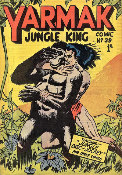 Yarmak Jungle King Comic #39 (1949)