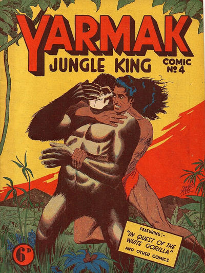 Yarmak Jungle King Comic #4 (1949)