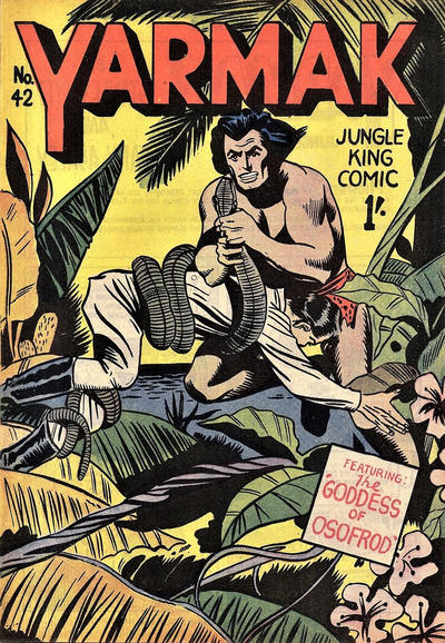 Yarmak Jungle King Comic #42 (1949)