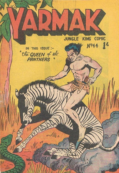 Yarmak Jungle King Comic #44 (1949)