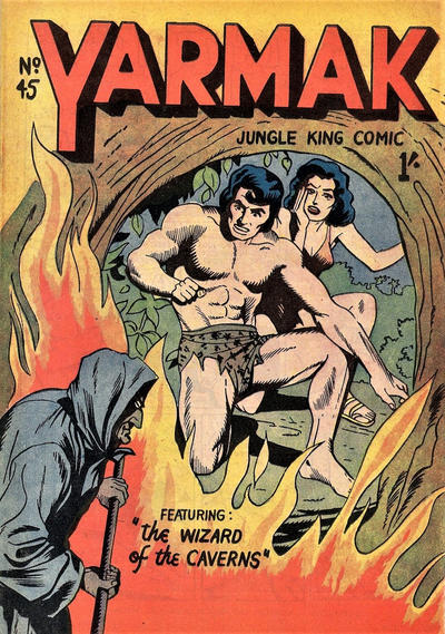 Yarmak Jungle King Comic #45 (1949)