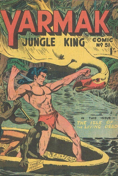 Yarmak Jungle King Comic #51 (1949)