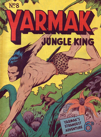 Yarmak Jungle King Comic #8 (1949)