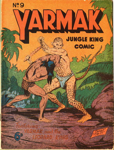 Yarmak Jungle King Comic #9 (1949)