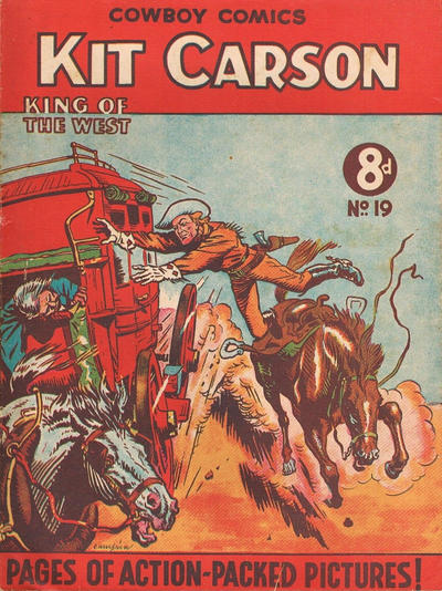 Kit Carson Cowboy Comics #19 (1949)