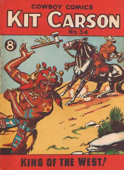 Kit Carson Cowboy Comics #34 (1949)