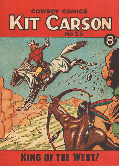 Kit Carson Cowboy Comics #35 (1949)