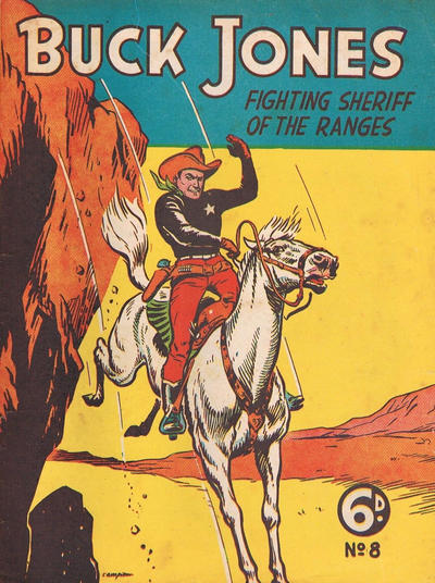 Buck Jones Cowboy Comics #8 (1949)