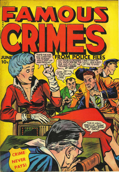 Famous Crimes #10 (1949)