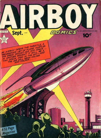 Airboy Comics #8 [67] (1949)