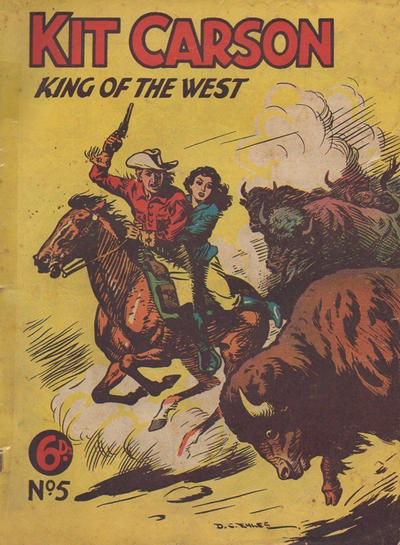 Kit Carson Cowboy Comics #5 (1949)