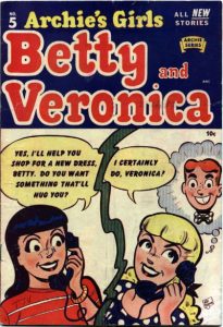 Archie's Girls Betty and Veronica #5 (1950)