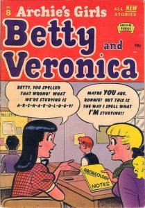Archie's Girls Betty and Veronica #8 (1950)