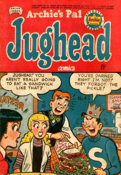 Archie's Pal Jughead #45 (1950)