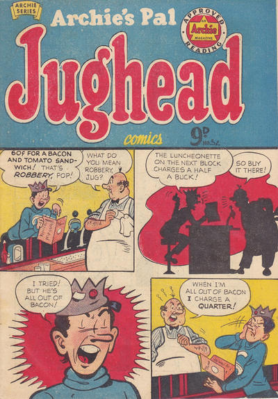 Archie's Pal Jughead #52 (1950)