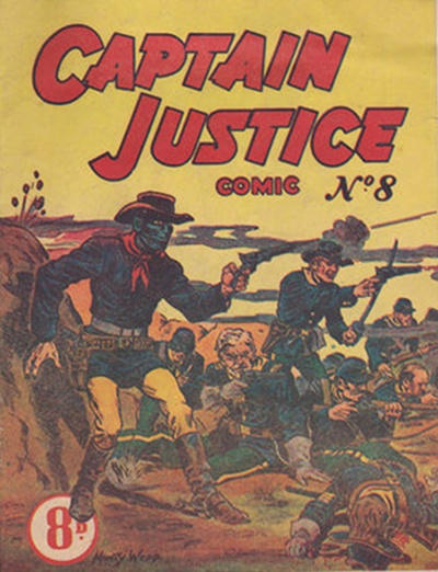 Captain Justice #8 (1950)