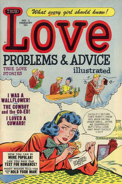 True Love Problems and Advice Illustrated #5 (1950)
