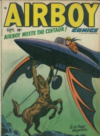 Airboy Comics #8 [79] (1950)