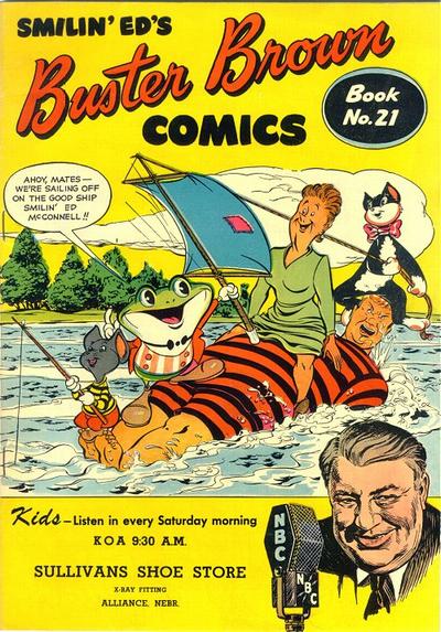 Buster Brown Comic Book #21 (1950)