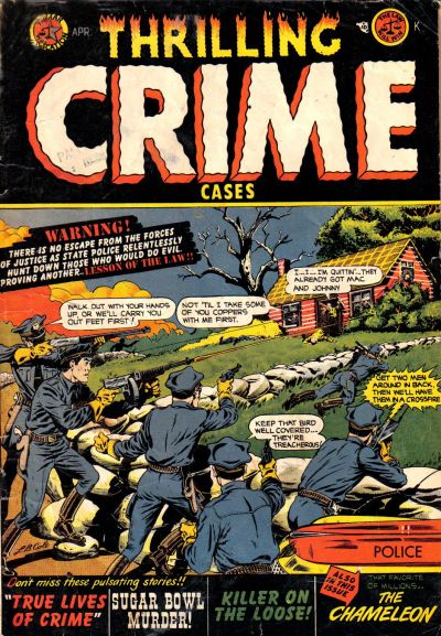 Thrilling Crime Cases #44 (1951)