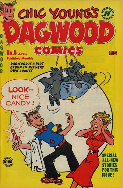 Chic Young's Dagwood Comics #5 (1951)