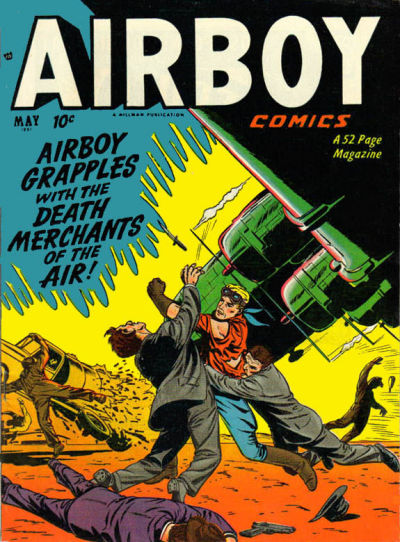 Airboy Comics #4 [87] (1951)