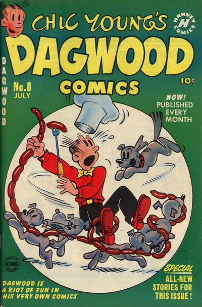 Chic Young's Dagwood Comics #8 (1951)