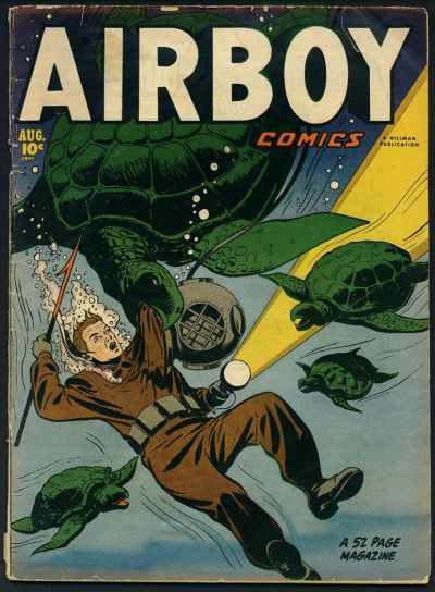 Airboy Comics #7 [90] (1951)