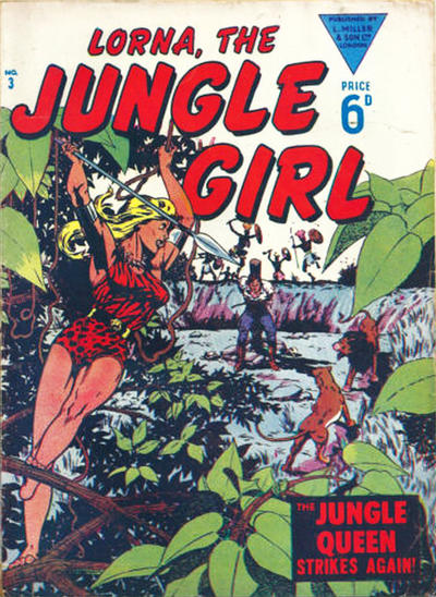 Lorna the Jungle Girl #3 (1952)