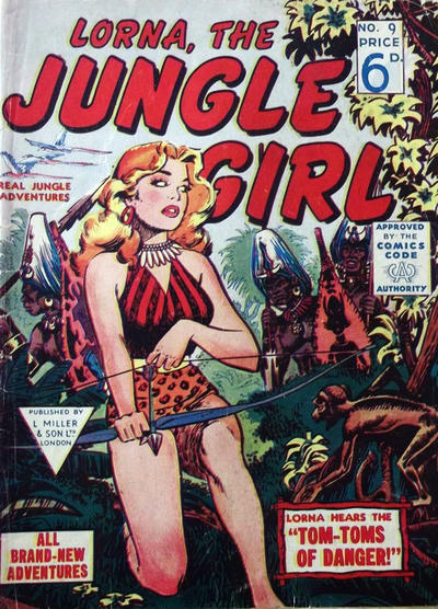 Lorna the Jungle Girl #9 (1952)