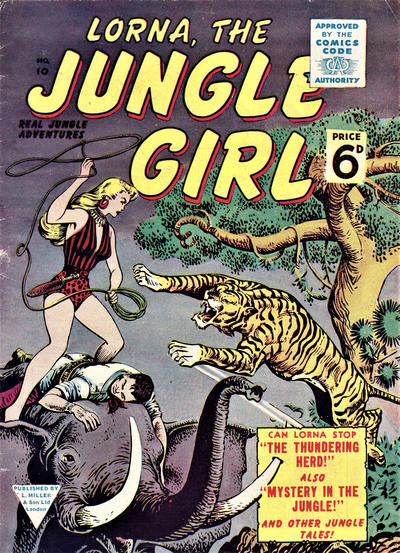 Lorna the Jungle Girl #10 (1952)
