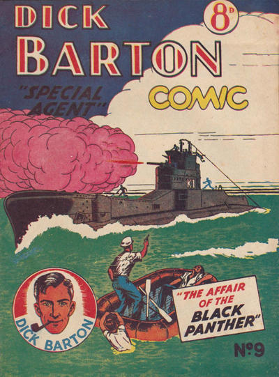 Dick Barton Special Agent Comic #9 (1952)