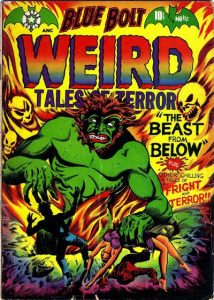 Blue Bolt Weird Tales of Terror #112 (1952)