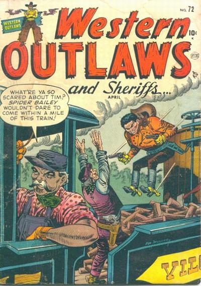 Western Outlaws and Sheriffs #72 (1952)