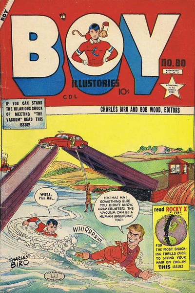 Boy Comics Boy Illustories 80 Covrprice
