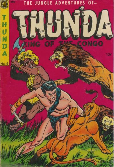 Thun'da, King of the Congo #6 (1953)