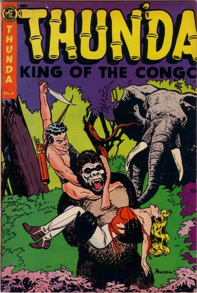 Thun'da, King of the Congo #4 (1953)