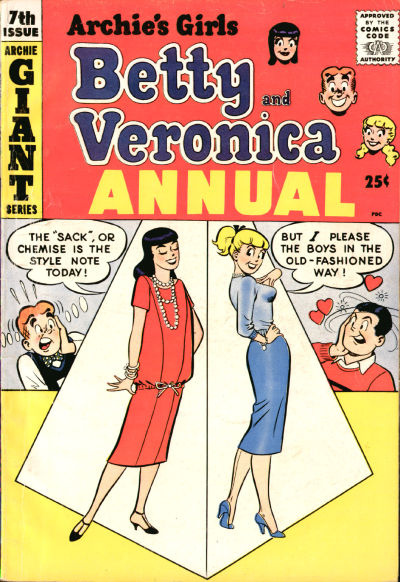 Archie's Girls, Betty and Veronica Annual #7 (1959)