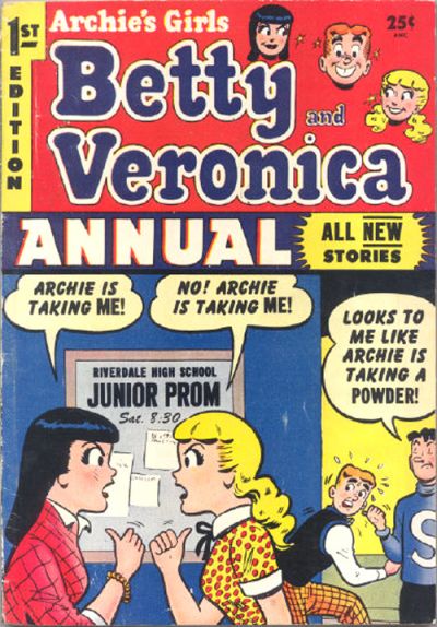 Archie's Girls, Betty and Veronica Annual #1 (1953)